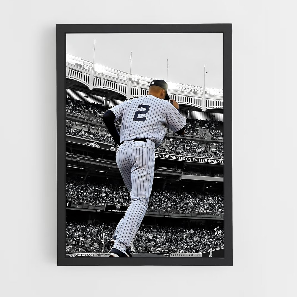 Poster Derek jeter – affiche Baseball (vue 2)